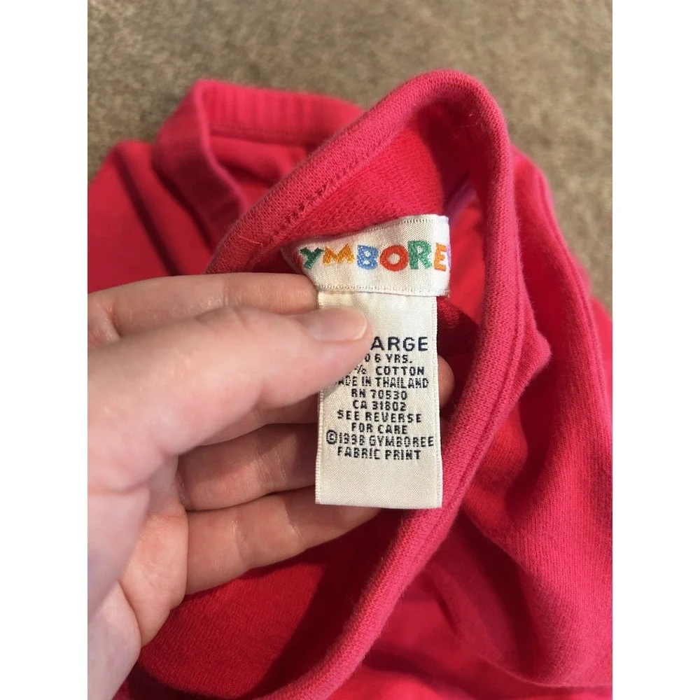 Vintage 1998 Gymboree Girls Youth 2 Pc Set Size XL (5-6 Years)